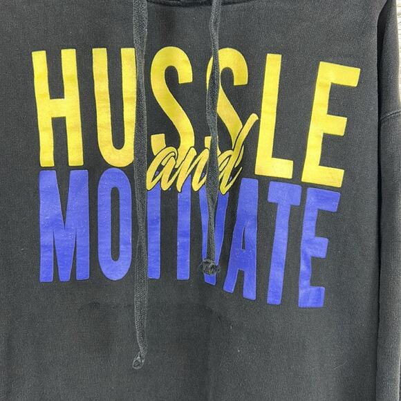 Nipsey Hussle #2 And Motivate Los Angeles Hoodie Size Medium Distressed *FLAWED - Picture 2 of 7